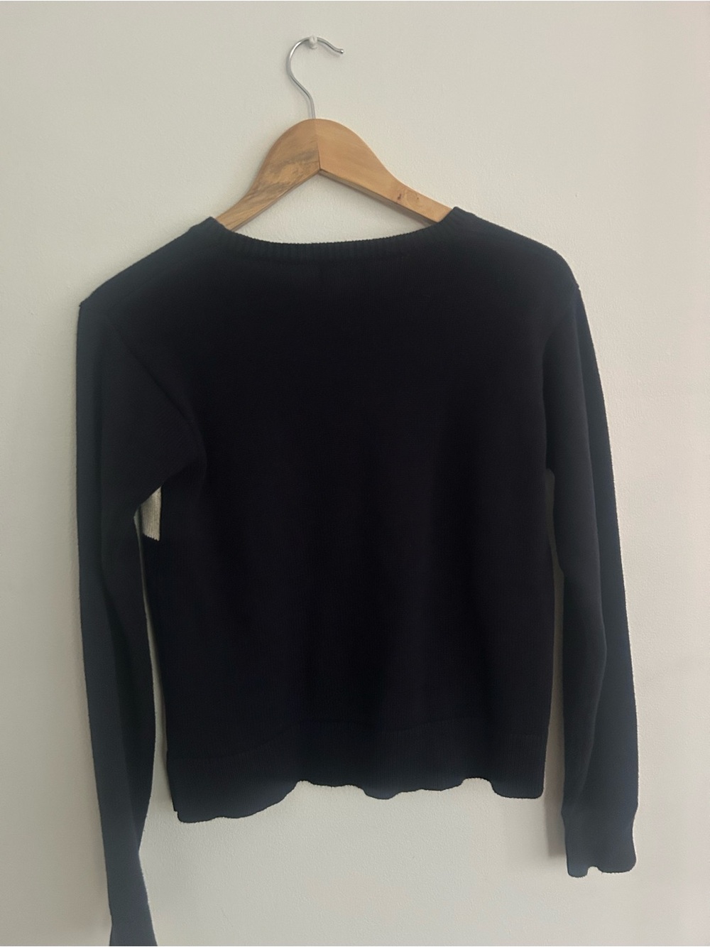 Polo by Ralph Lauren Navy & White Logo Crewneck Sweater - Women's - Picture 3 of 3